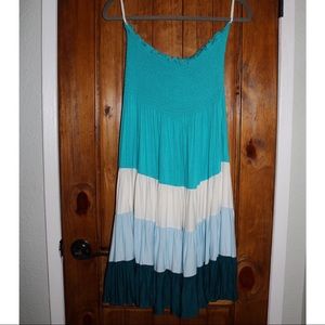 Aqua Beach Dress- One Size